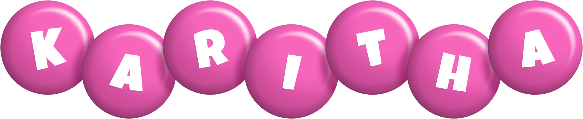 Karitha candy-pink logo