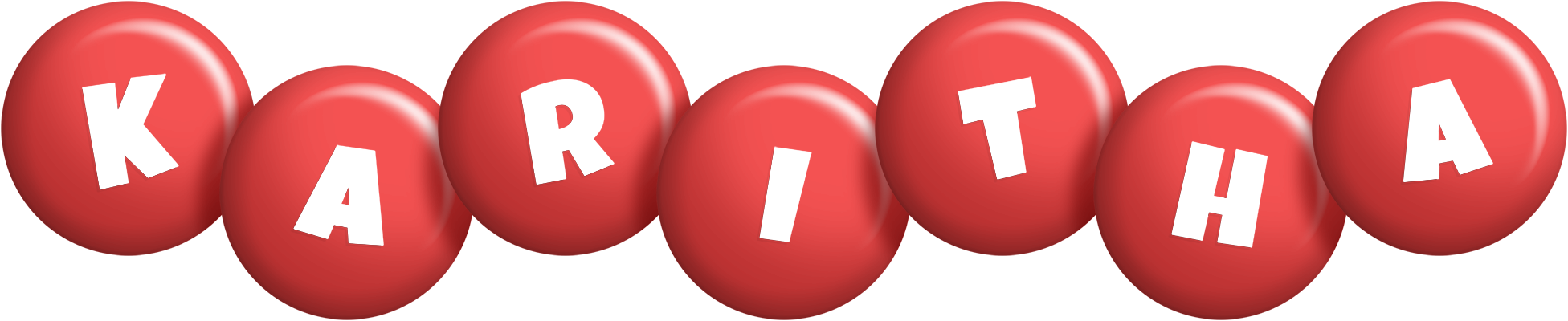 Karitha candy-red logo