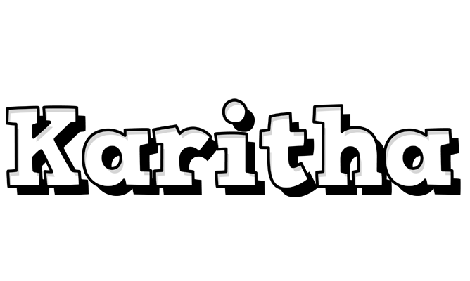 Karitha snowing logo