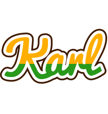 Karl banana logo