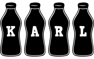 Karl bottle logo