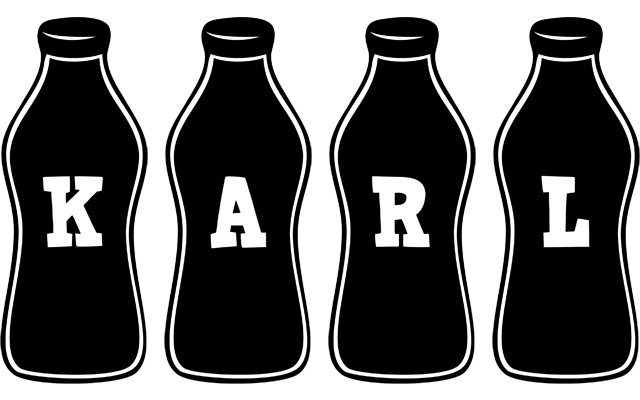Karl bottle logo