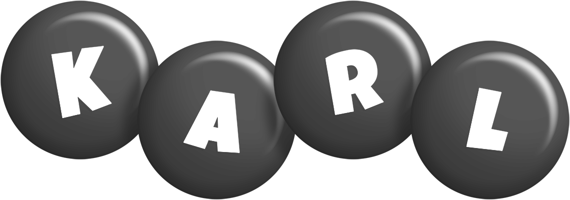 Karl candy-black logo