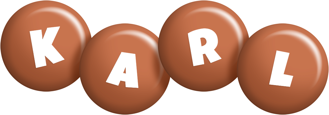 Karl candy-brown logo
