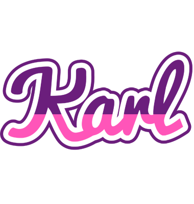 Karl cheerful logo