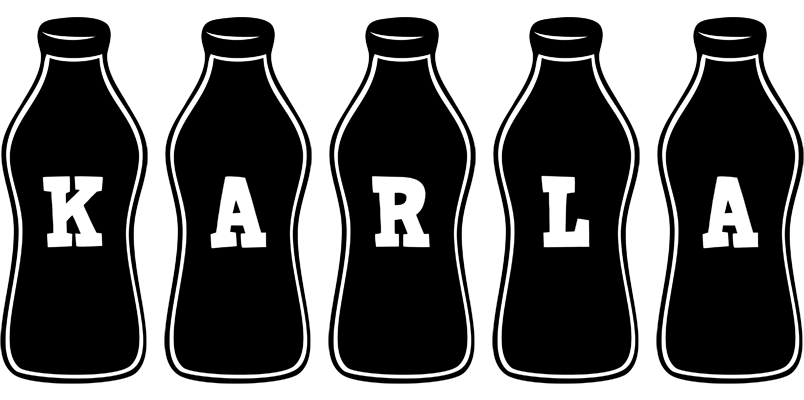 Karla bottle logo