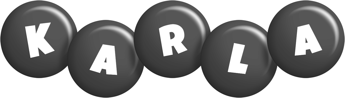 Karla candy-black logo