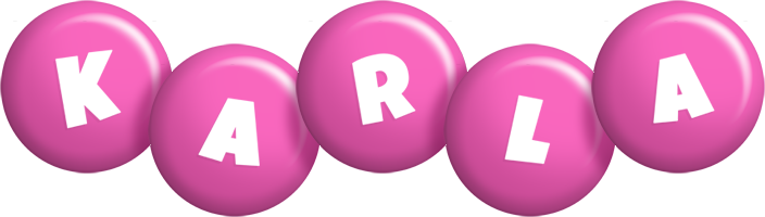 Karla candy-pink logo