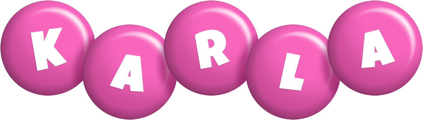 Karla candy-pink logo