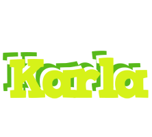 Karla citrus logo