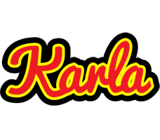 Karla fireman logo