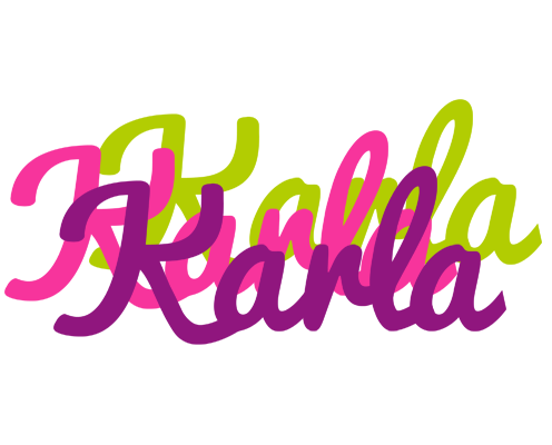 Karla flowers logo