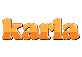 Karla orange logo