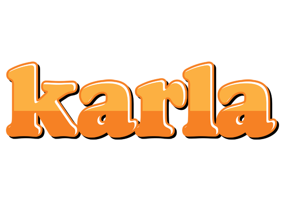 Karla orange logo