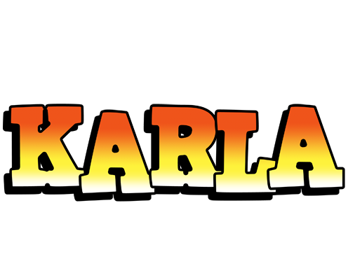 Karla sunset logo