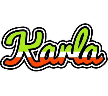 Karla superfun logo