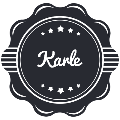 Karle badge logo
