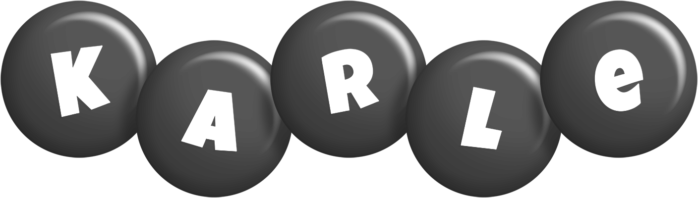 Karle candy-black logo