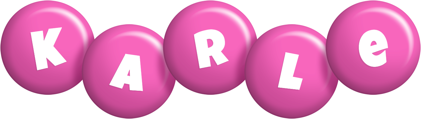 Karle candy-pink logo