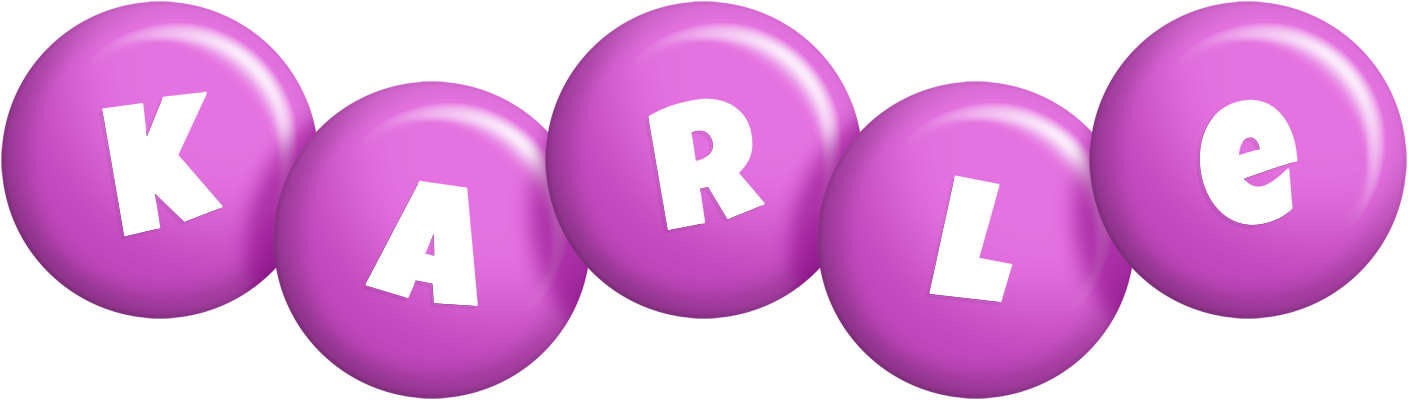 Karle candy-purple logo