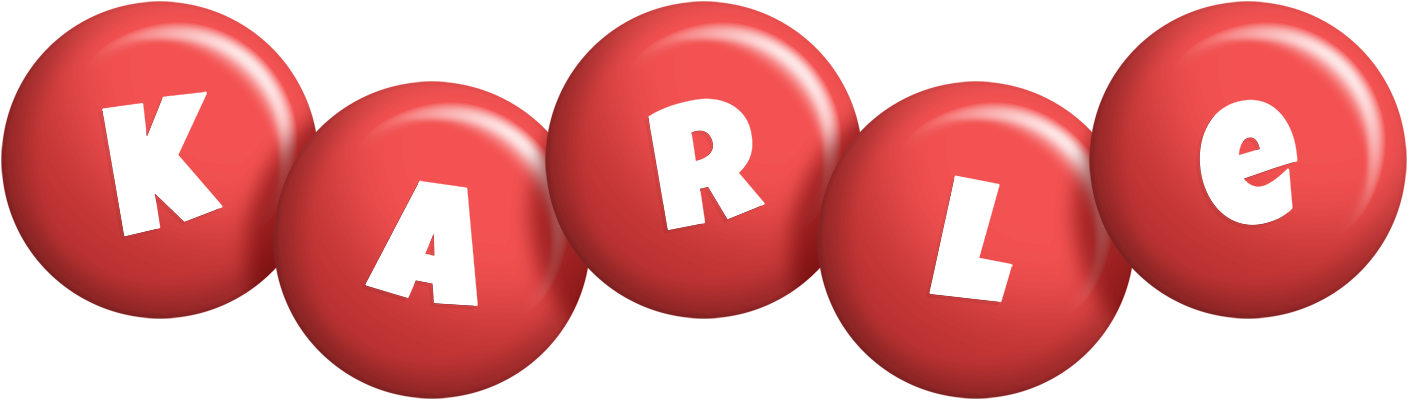 Karle candy-red logo