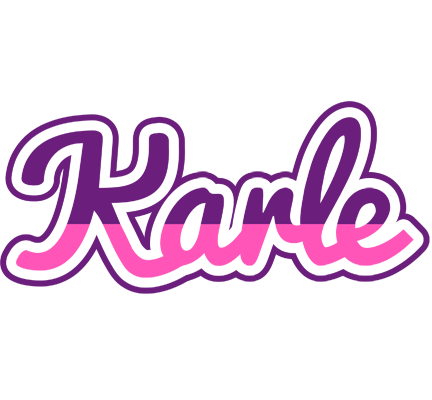 Karle cheerful logo