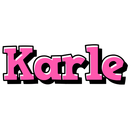 Karle girlish logo