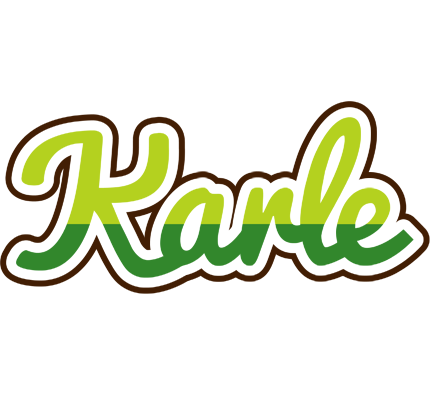 Karle golfing logo