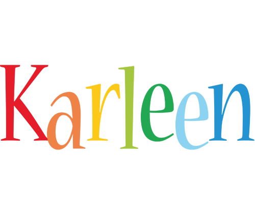 Karleen birthday logo