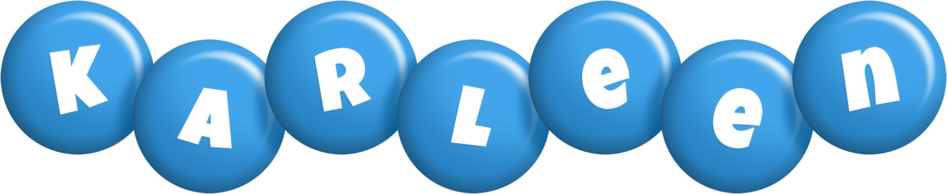 Karleen candy-blue logo