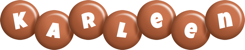 Karleen candy-brown logo