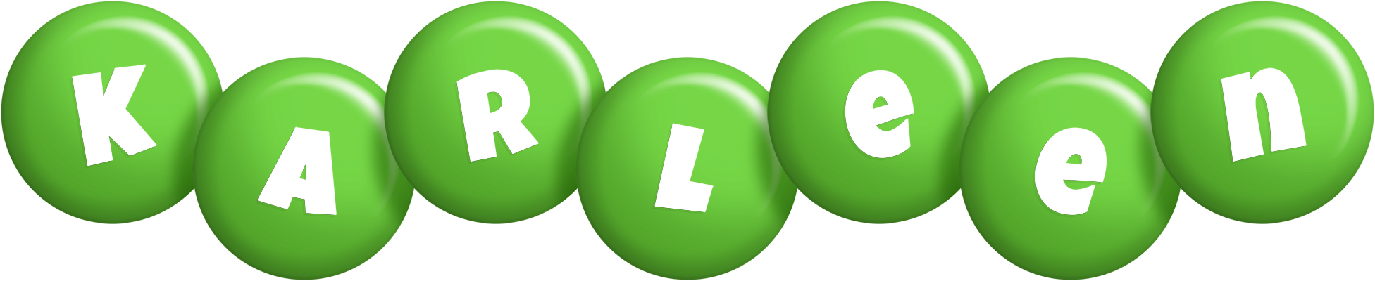 Karleen candy-green logo