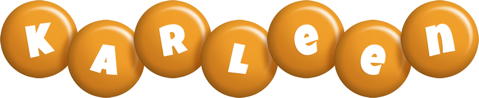Karleen candy-orange logo