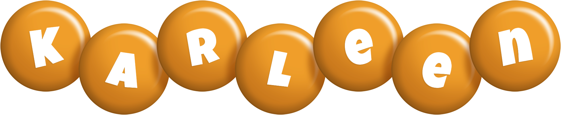 Karleen candy-orange logo