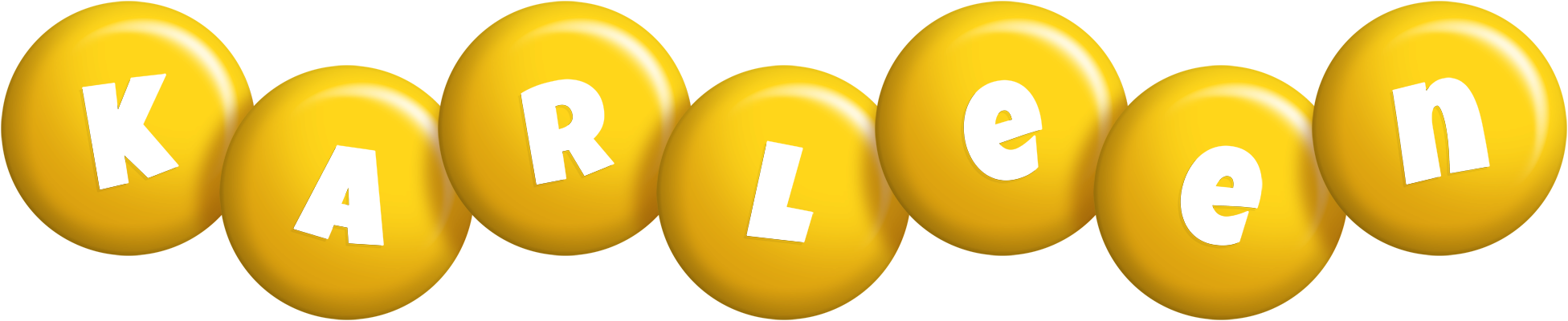 Karleen candy-yellow logo