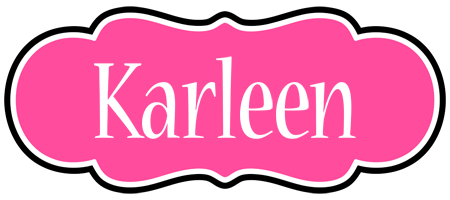 Karleen invitation logo