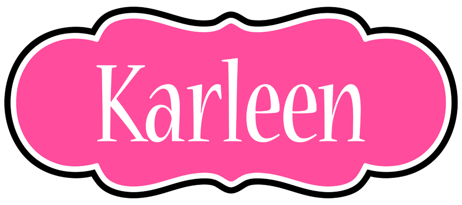 Karleen invitation logo