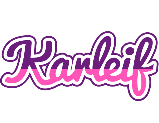 Karleif cheerful logo