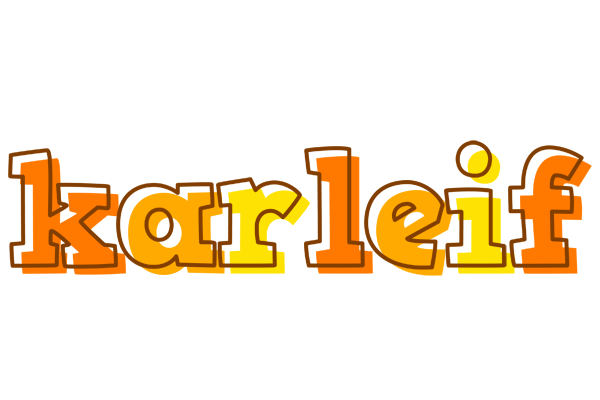 Karleif desert logo