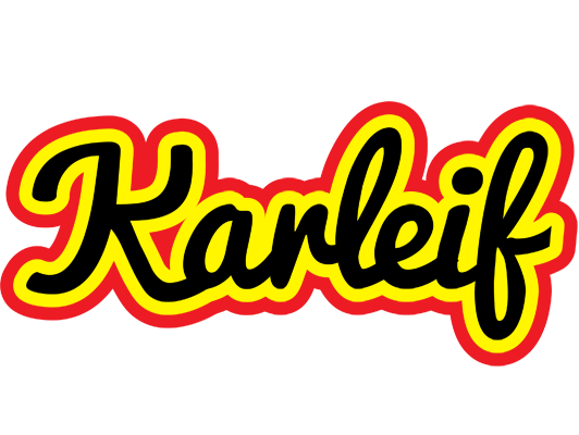 Karleif flaming logo