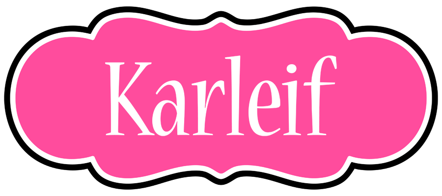 Karleif invitation logo