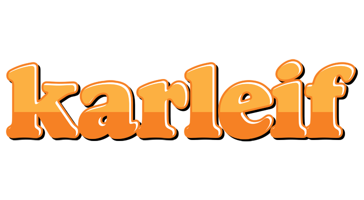Karleif orange logo