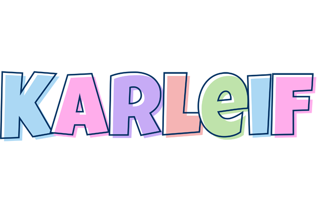 Karleif pastel logo