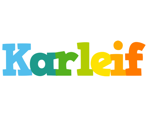 Karleif rainbows logo