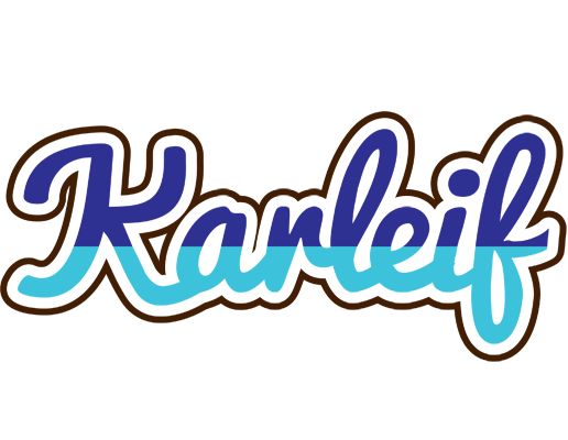 Karleif raining logo