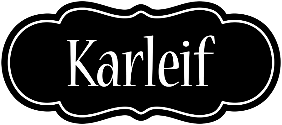 Karleif welcome logo
