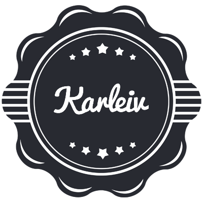 Karleiv badge logo