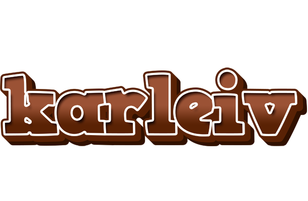 Karleiv brownie logo
