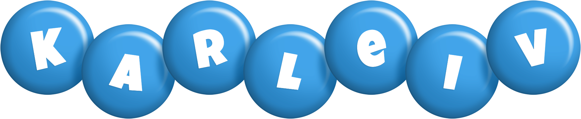 Karleiv candy-blue logo