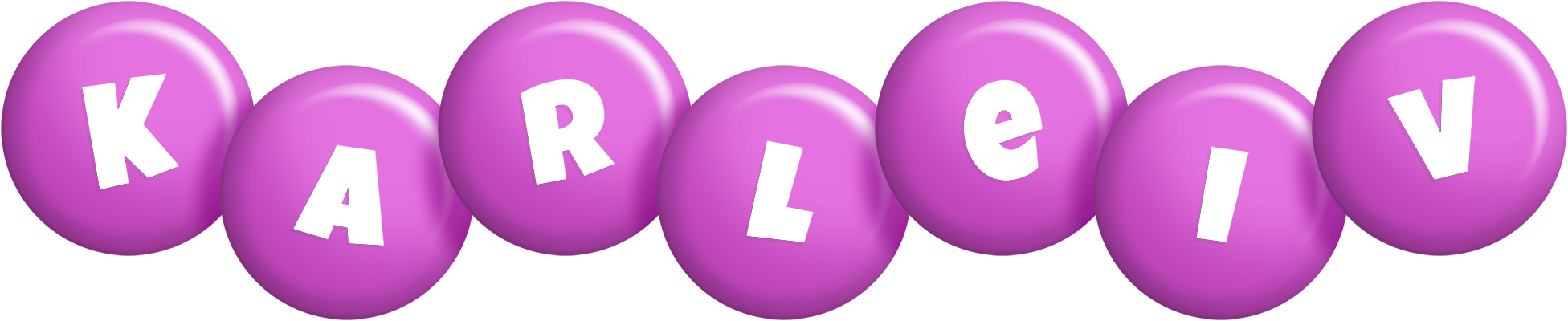 Karleiv candy-purple logo